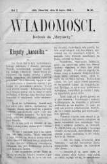 Wiadomości Maryawickie 16 lipiec 1908 nr 29