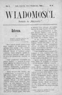 Wiadomości Maryawickie 1 październik 1908 nr 40