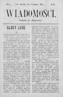 Wiadomości Maryawickie 5 listopad 1908 nr 45
