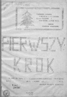 Pierwszy Krok. Pismo Koła Słuchaczy Studium Dziennikarsko-Publicystycznego w Łodzi 1945 nr 2