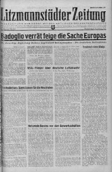 Litzmannstaedter Zeitung 9 wrzesień 1943 nr 252