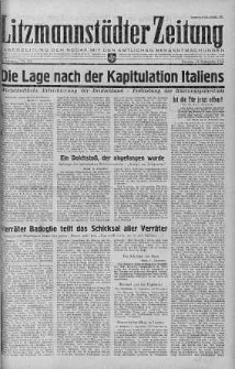 Litzmannstaedter Zeitung 12 wrzesień 1943 nr 255