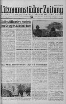 Litzmannstaedter Zeitung 18 wrzesień 1943 nr 261
