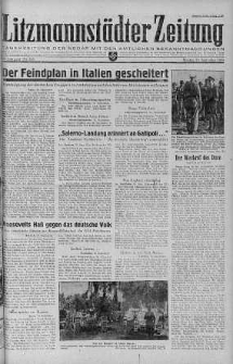 Litzmannstaedter Zeitung 20 wrzesień 1943 nr 263