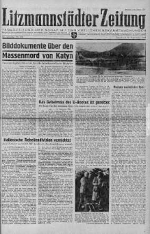 Litzmannstaedter Zeitung 25 wrzesień 1943 nr 268