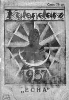 Kalendarz Almanach "Echa" 1937