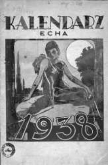 Kalendarz Almanach "Echa" 1938