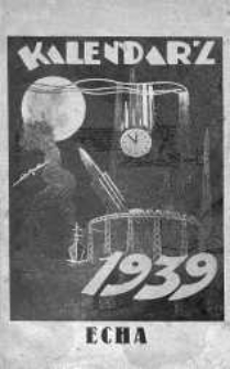 Kalendarz Almanach "Echa" 1939