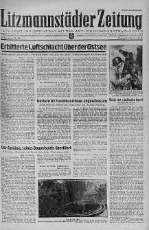 Litzmannstaedter Zeitung 11 październik 1943 nr 284