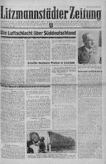 Litzmannstaedter Zeitung 16 październik 1943 nr 289