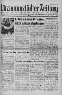 Litzmannstaedter Zeitung 22 październik 1943 nr 295
