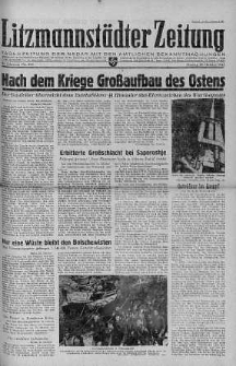 Litzmannstaedter Zeitung 25 październik 1943 nr 298