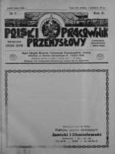 Polski Pracownik Przemysłowy. Organ Związku majstrów Fabrycznych Rzeczpospolitej Polskiej lipiec R. 3. 1926/1927 nr 5