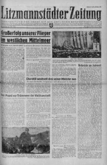 Litzmannstaedter Zeitung 8 listopad 1943 nr 312