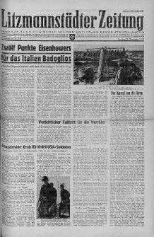Litzmannstaedter Zeitung 12 listopad 1943 nr 316