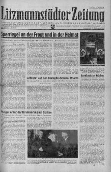 Litzmannstaedter Zeitung 13 listopad 1943 nr 317