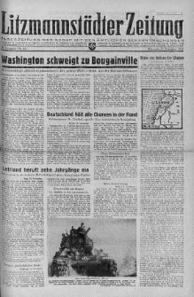 Litzmannstaedter Zeitung 17 listopad 1943 nr 321