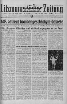 Litzmannstaedter Zeitung 28 listopad 1943 nr 332