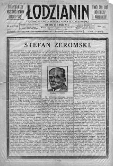 Łodzianin: Ogran Okręgu Łódzkiego Polskiej Partji Socjalistycznej 28 listopad 1925 nr 48