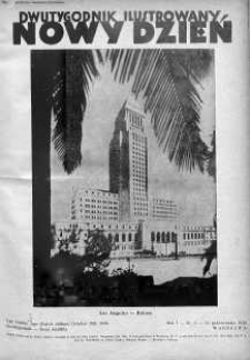Nowy Dzień : dwutygodnik ilustrowany 15 październik 1936 nr 2