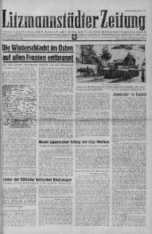 Litzmannstaedter Zeitung 23 grudzień 1943 nr 357