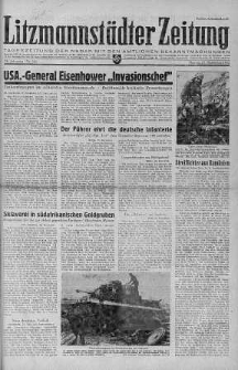 Litzmannstaedter Zeitung 27 grudzień 1943 nr 361