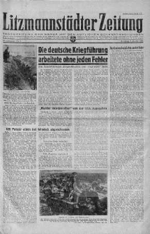 Litzmannstaedter Zeitung 4 styczeń 1944 nr 4