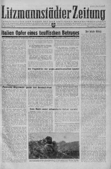 Litzmannstaedter Zeitung 6 styczeń 1944 nr 6