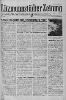 Litzmannstaedter Zeitung 8 styczeń 1944 nr 8