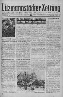 Litzmannstaedter Zeitung 19 styczeń 1944 nr 19