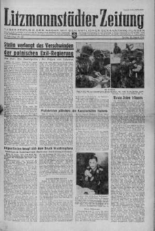 Litzmannstaedter Zeitung 28 styczeń 1944 nr 28