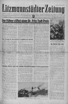 Litzmannstaedter Zeitung 9 luty 1944 nr 40