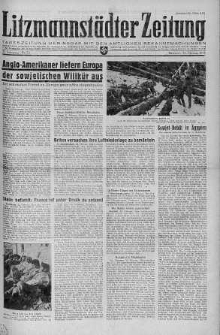 Litzmannstaedter Zeitung 23 luty 1944 nr 54