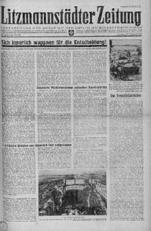 Litzmannstaedter Zeitung 27 luty 1944 nr 58