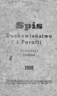 Spis Duchowieństwa i Parafij Diecezji Łódzkiej 1938