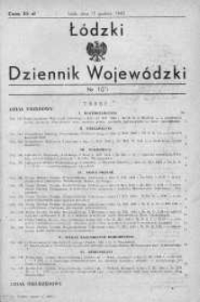 Łódzki Dziennik Wojewódzki 17 grudzień 1945 nr 10