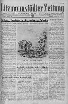 Litzmannstaedter Zeitung 9/10 kwiecień 1944 nr 100/101