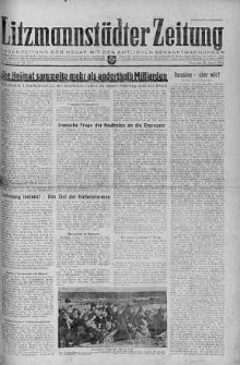 Litzmannstaedter Zeitung 16 kwiecień 1944 nr 107