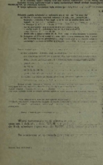 Rozporządzenie Wojewody Gdańskiego z dnia 21-go kwietnia 1948 roku w sprawie akcji odszczurzania.