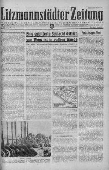 Litzmannstaedter Zeitung 5 czerwiec 1944 nr 157