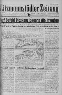 Litzmannstaedter Zeitung 7 czerwiec 1944 nr 159