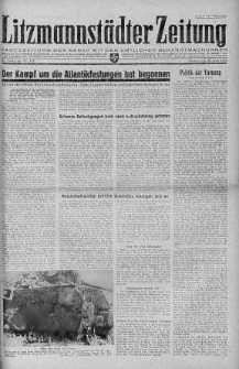 Litzmannstaedter Zeitung 22 czerwiec 1944 nr 174