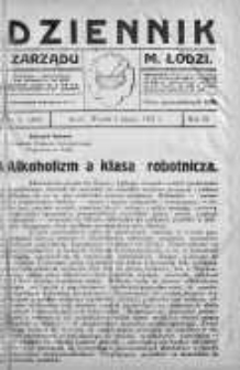 Dziennik Zarządu M. Łodzi 8 luty 1927 nr 6
