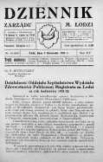 Dziennik Zarządu M. Łodzi 9 listopad 1932 nr 45
