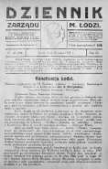 Dziennik Zarządu M. Łodzi 17 maj 1927 nr 20
