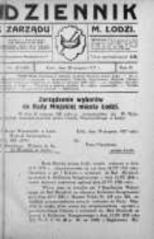 Dziennik Zarządu M. Łodzi 30 sierpień 1927 nr 35