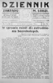 Dziennik Zarządu M. Łodzi 16 luty 1926 nr 7