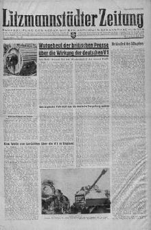 Litzmannstaedter Zeitung 5 lipiec 1944 nr 187