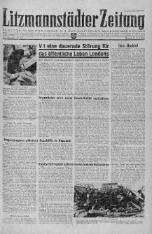 Litzmannstaedter Zeitung 10 lipiec 1944 nr 192
