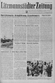 Litzmannstaedter Zeitung 18 lipiec 1944 nr 200